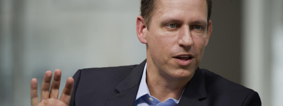 Every entrepreneur should be building a monopoly: Peter Thiel