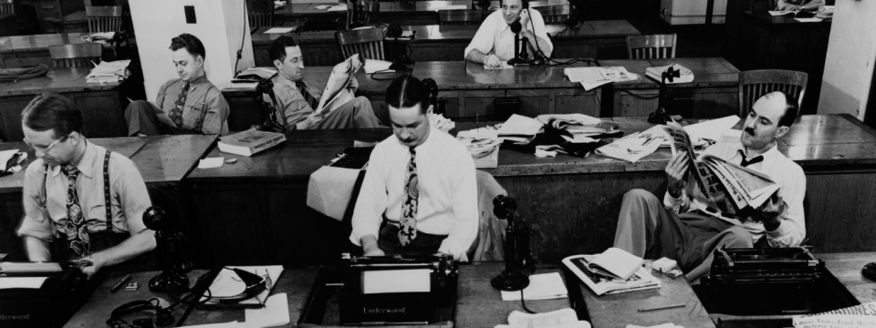 The news business is the only where the CEO isn’t meant to control controversy