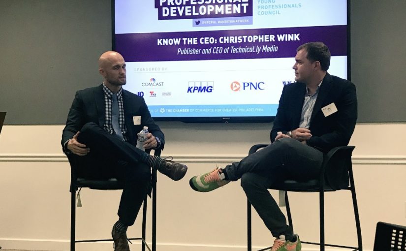 Here are a few things I told a Young Professionals Council