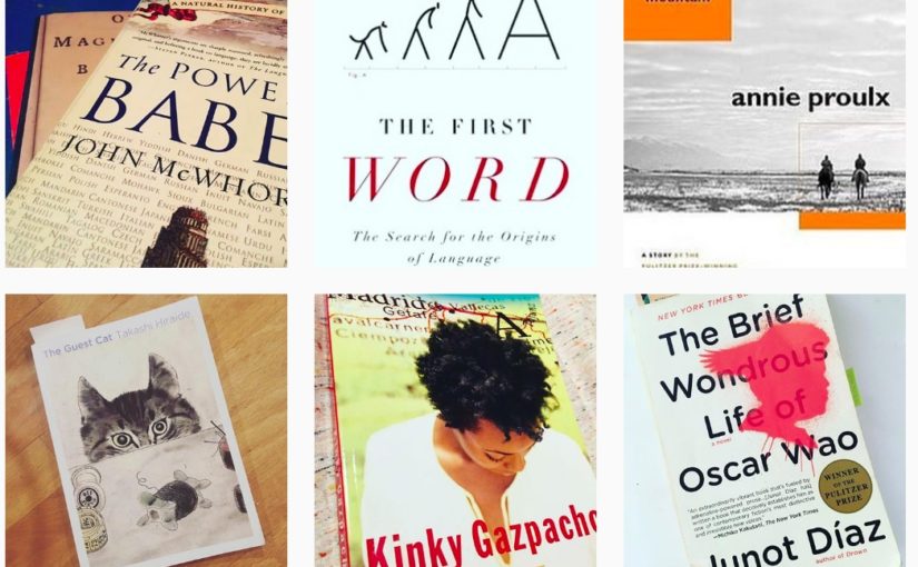 Here’s the reading list from my resolution to only read books from women and writers of color