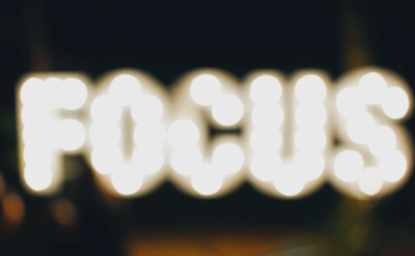 We lose focus slowly