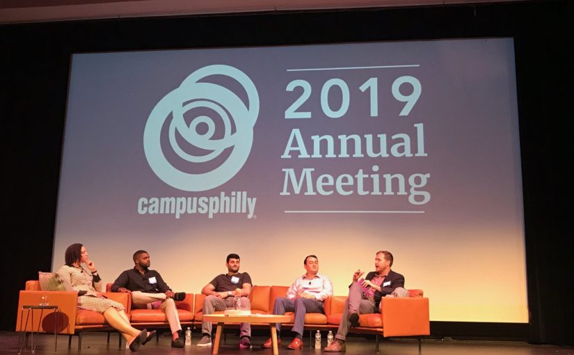 I moderated the keynote roundtable discussion at Campus Philly’s Annual Meeting