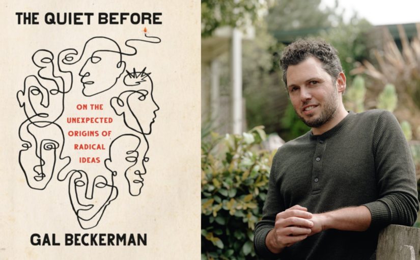 book cover and Gal Beckerman headshot