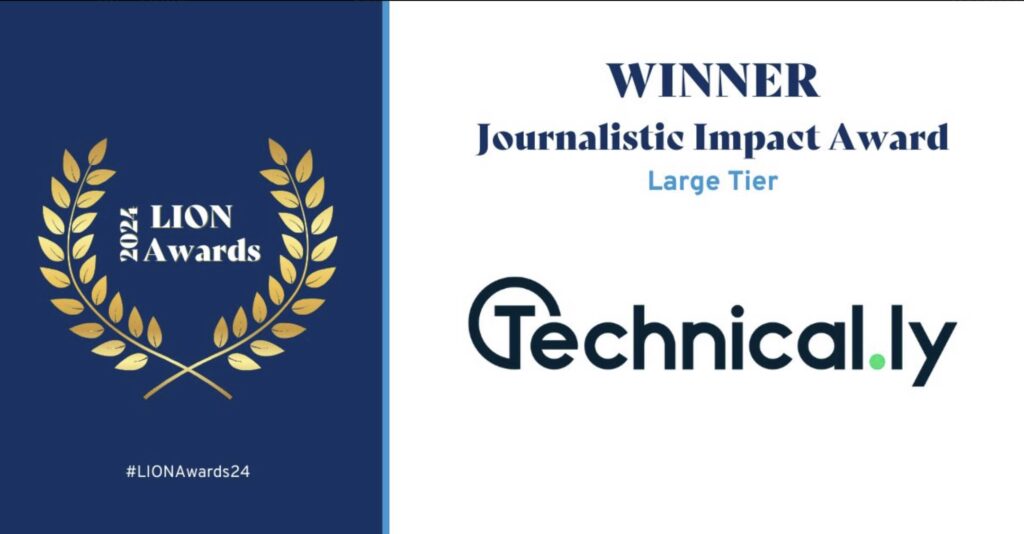 Technical.ly is honored for its “journalistic impact”
