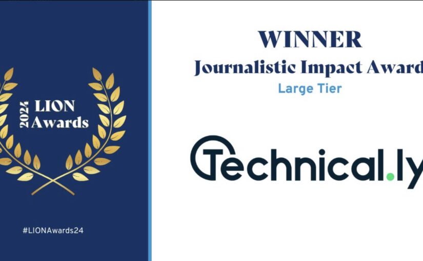 Technical.ly is honored for its “journalistic impact”