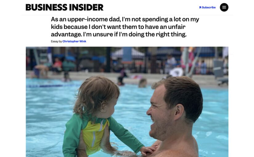 I worry about spending too much money on my kids